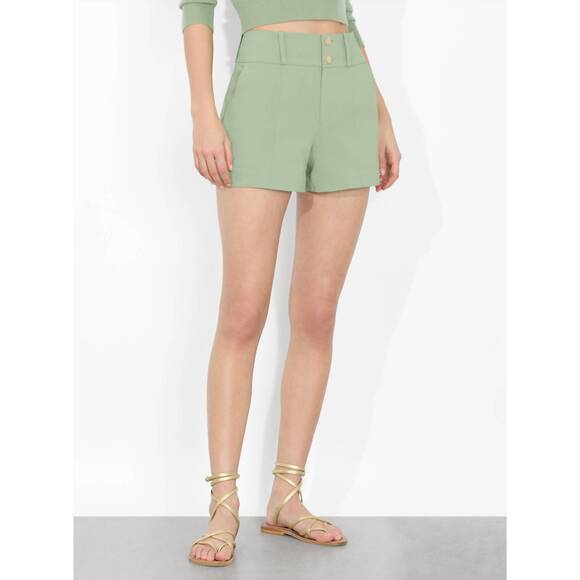 NEW ALICE + OLIVIA mame short in sage